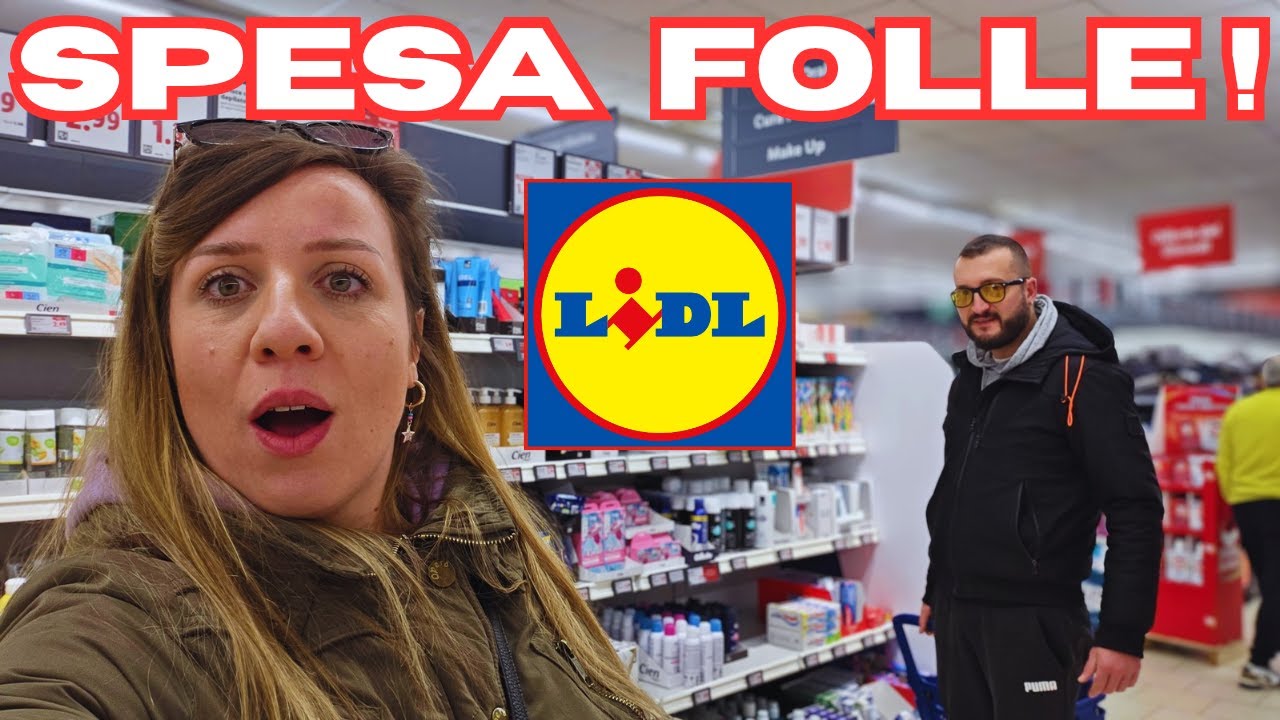 SPESA DA LIDL CON VOI: NOVITÀ, PREZZI E MOMENTI EPICI !🤣🔥