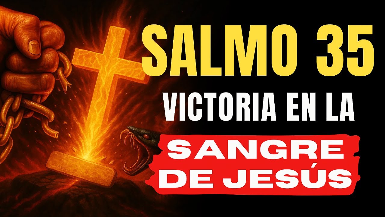 🔥 Salmo 35 – Oración de Guerra bajo la Sangre de Jesús contra Enemigos y Maldiciones