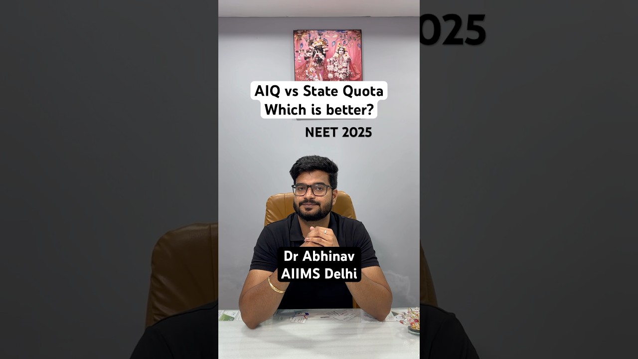 Should you opt for AIQ or State counselling? #neet2025 #neetcounselling #neet #mbbs