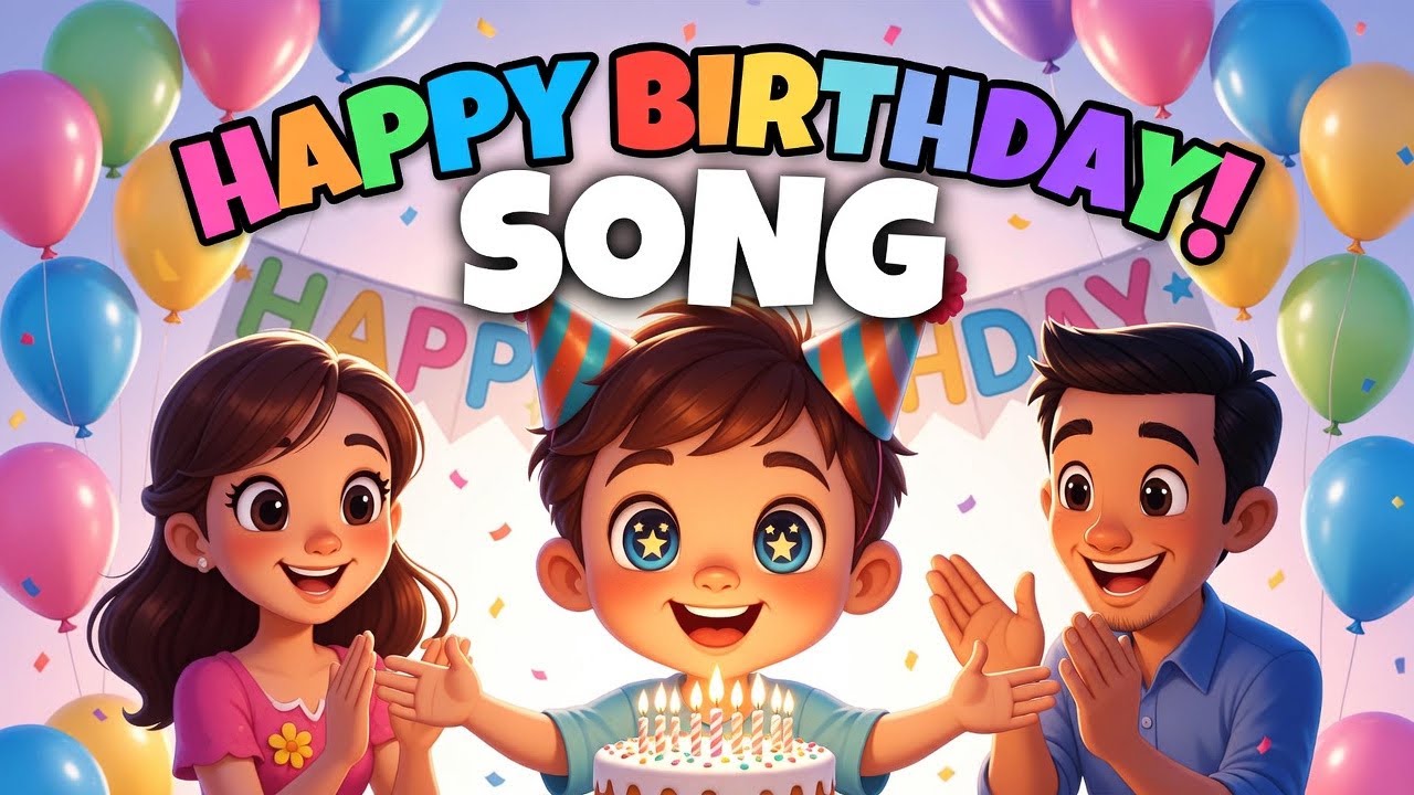 Happy Birthday #song 🎂 | Family Celebrates Son’s #birthday | LITTLE KIDS HUBB