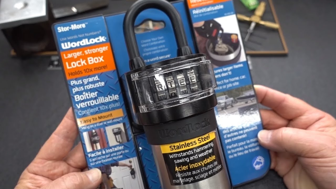 (1517) WordLock Store-More Combo Container