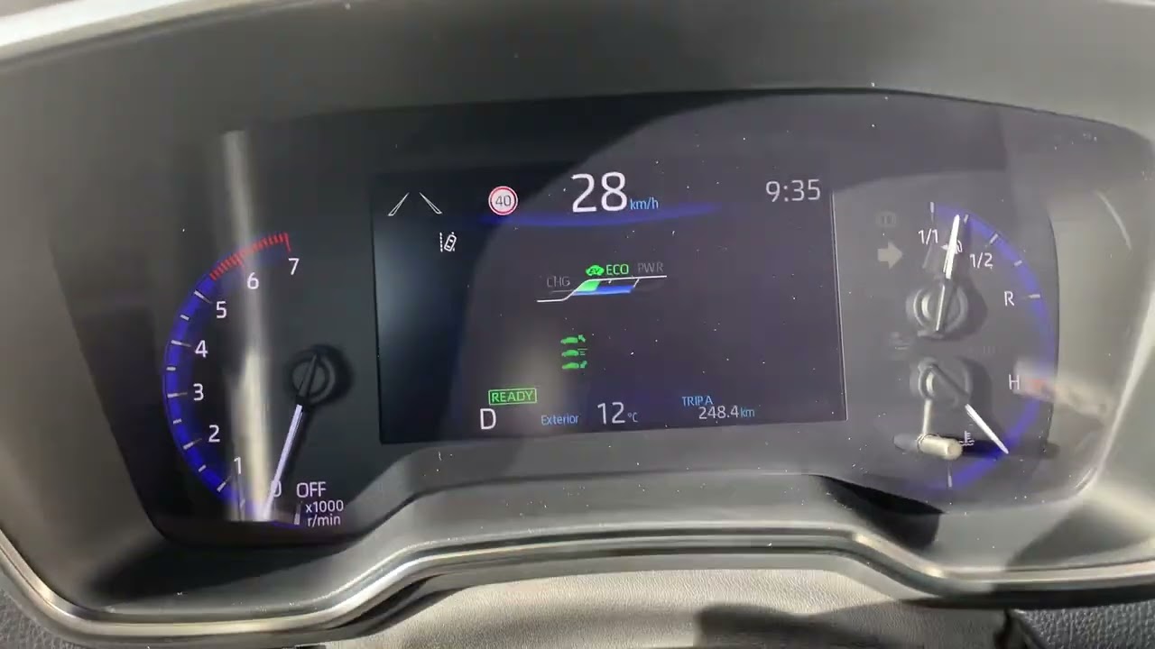 Como interpretar la calculadora “ECO” de un Toyota Corolla 2019