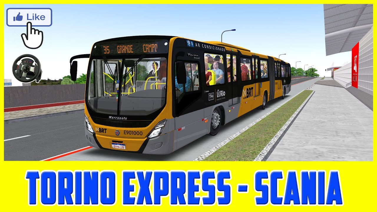 [OMSI 2] #MOBI RIO #4- SERVIÇO PARADOR ENTRE TERMINAIS - TORINO EXPRESS - SCANIA