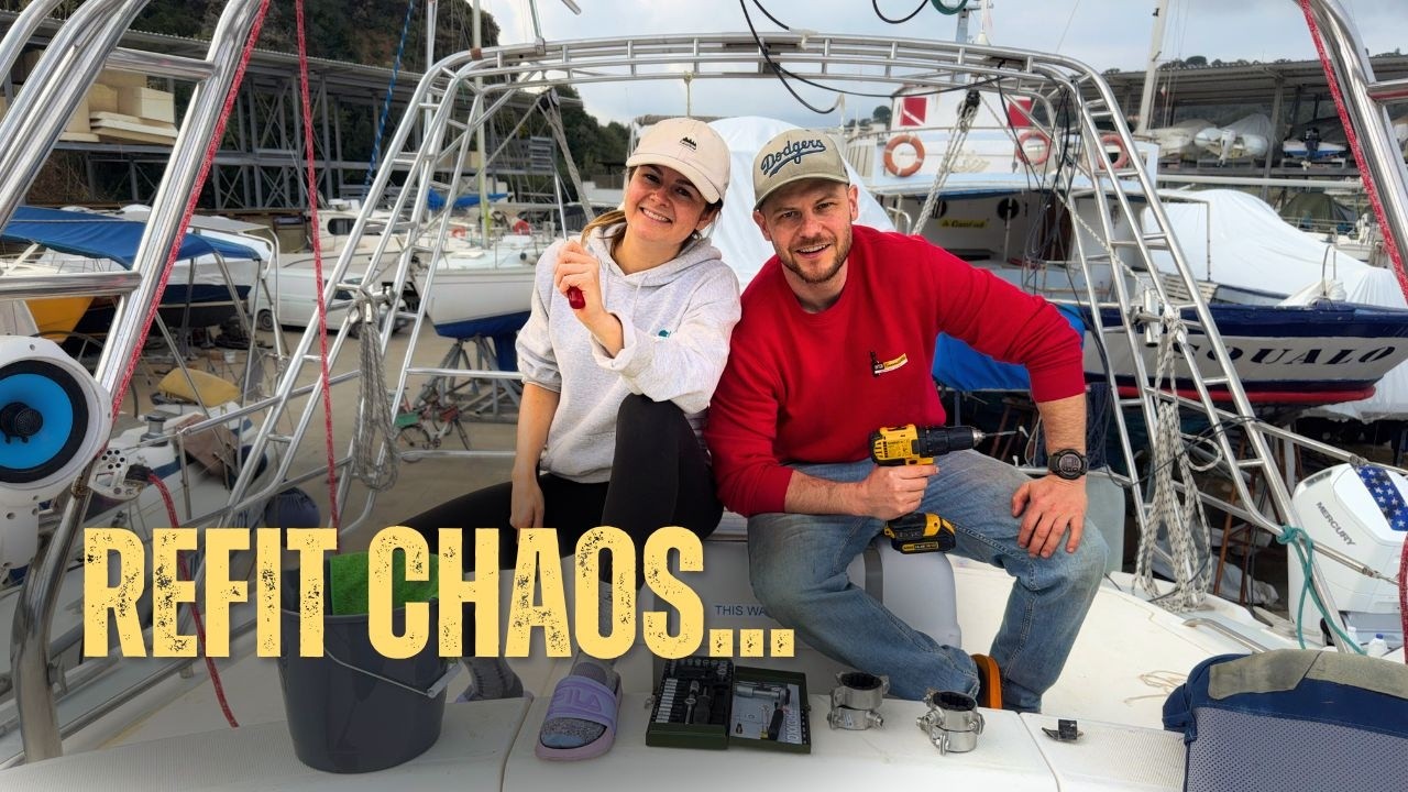 Anker Chaos & undichte Fenster | Schaffen wir unseren Segelboot Refit rechtzeitig? (Sailing Vlog #3)
