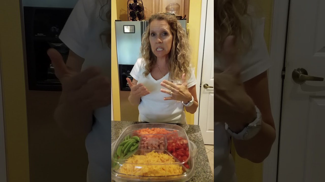 Salad Bar in the fridge