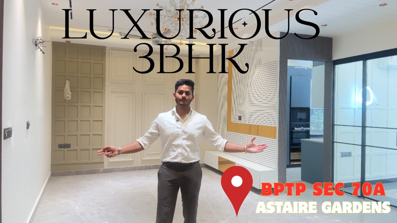 Luxurious 3Bhk + Study | SPR ROAD | Bptp Astaire gardens | Gurugram 🏡