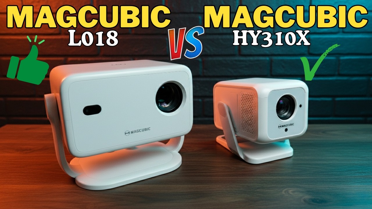 ¿Cuál comprar? Magcubic L018 vs HY310X | Comparativa Real Día y Noche