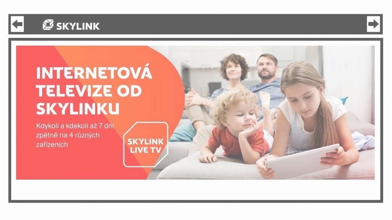 SKYLINK TV & RADIO CHANNELS MOSAIC &copy; 15 07 &copy; 2020