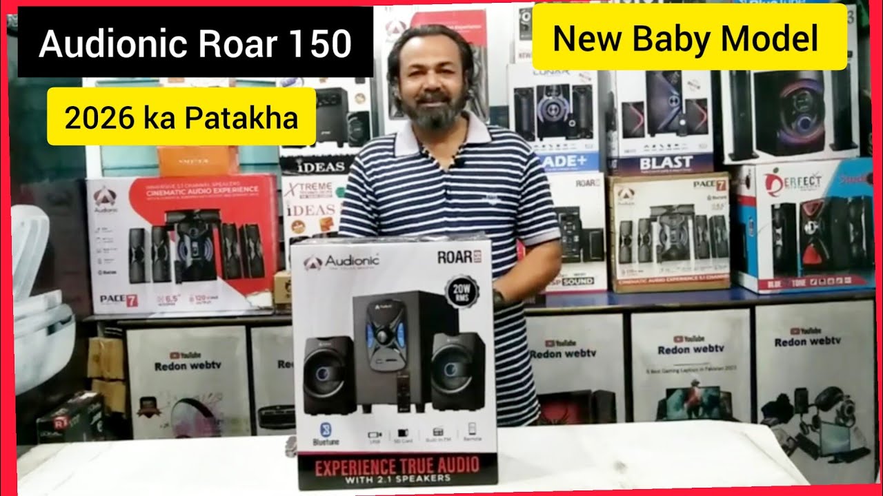 Audionic Roar 150 new model 2026 || Review demo @redonwebtv7300 