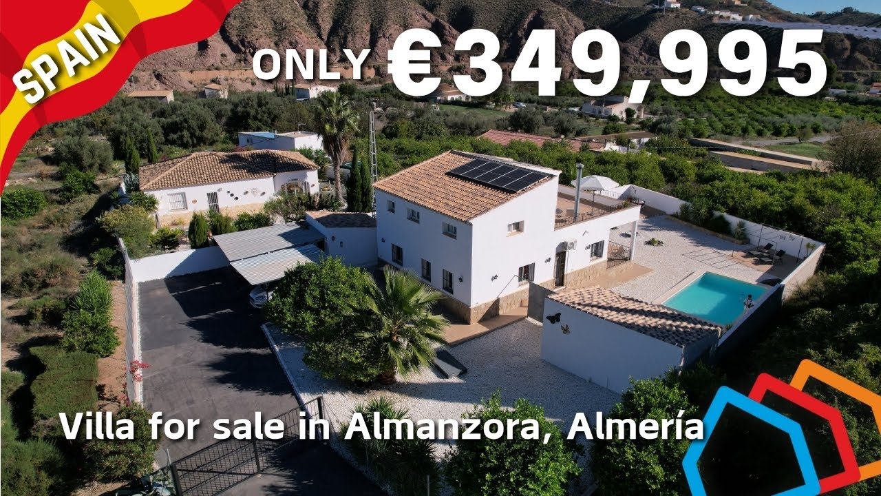 Villa Solace – Detached 4 Bed Villa With Pool Located in Almanzora, Almería | Your dream in Spain!