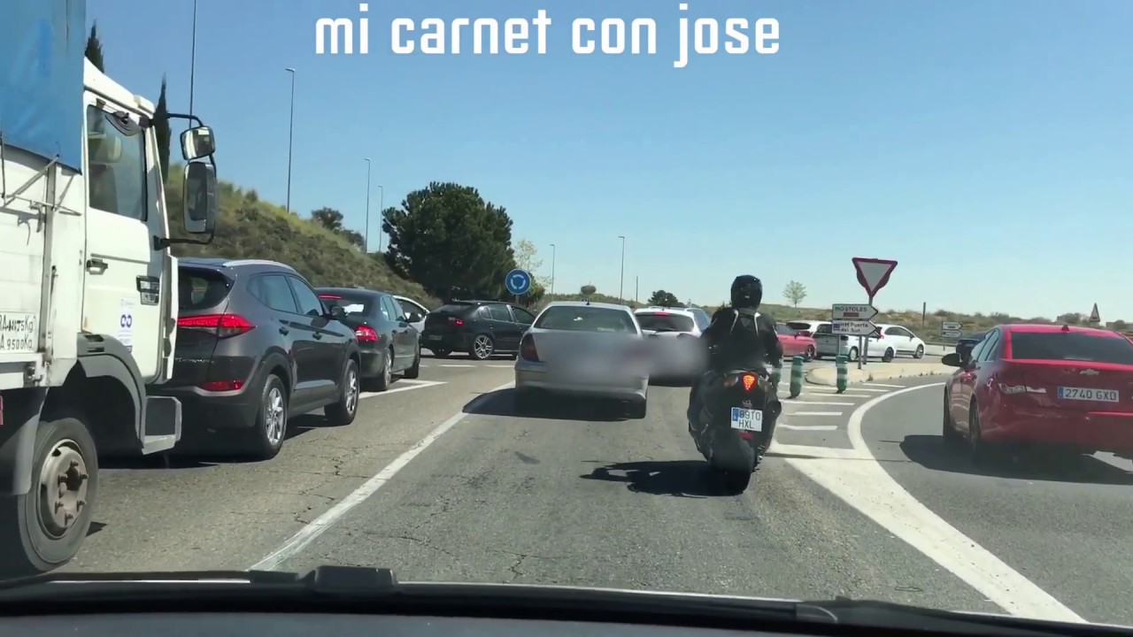 Simulacro de un examen hacia la raqueta de Alcorcón Sur