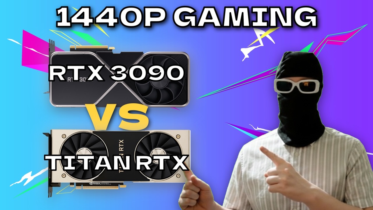 RTX 3090 vs Titan RTX (1440p Gaming Benchmarks)