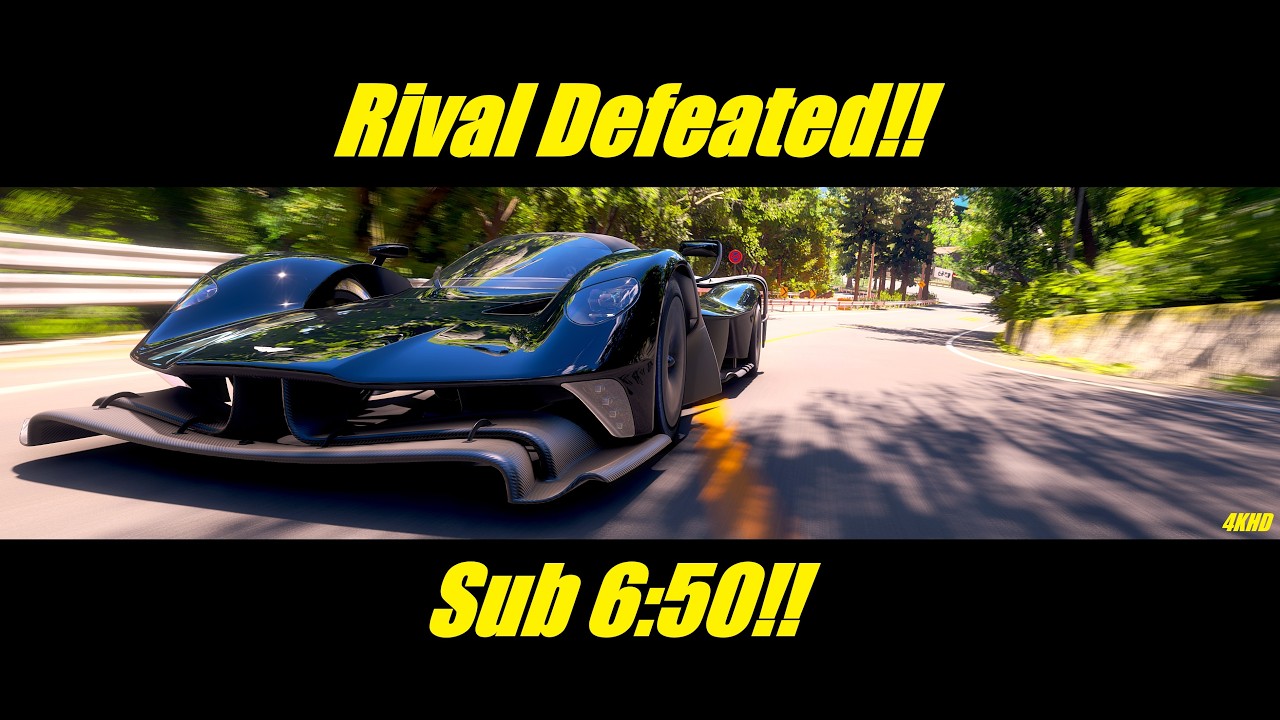 Finally used the Valkyrie AMR PRO and defeated my Rival by almost 40 Seconds!!