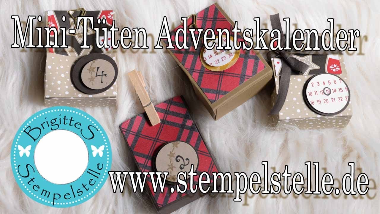 Mini-Tüten Adventskalender
