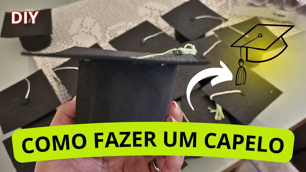 Capelo - Chapéu de Formatura 🎓