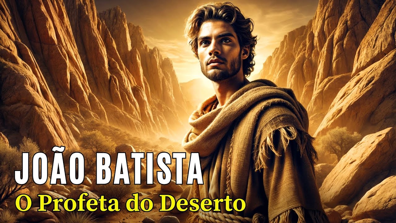 A História Poderosa de João Batista: O Profeta que Preparou o Caminho para JESUS! História Bíblica