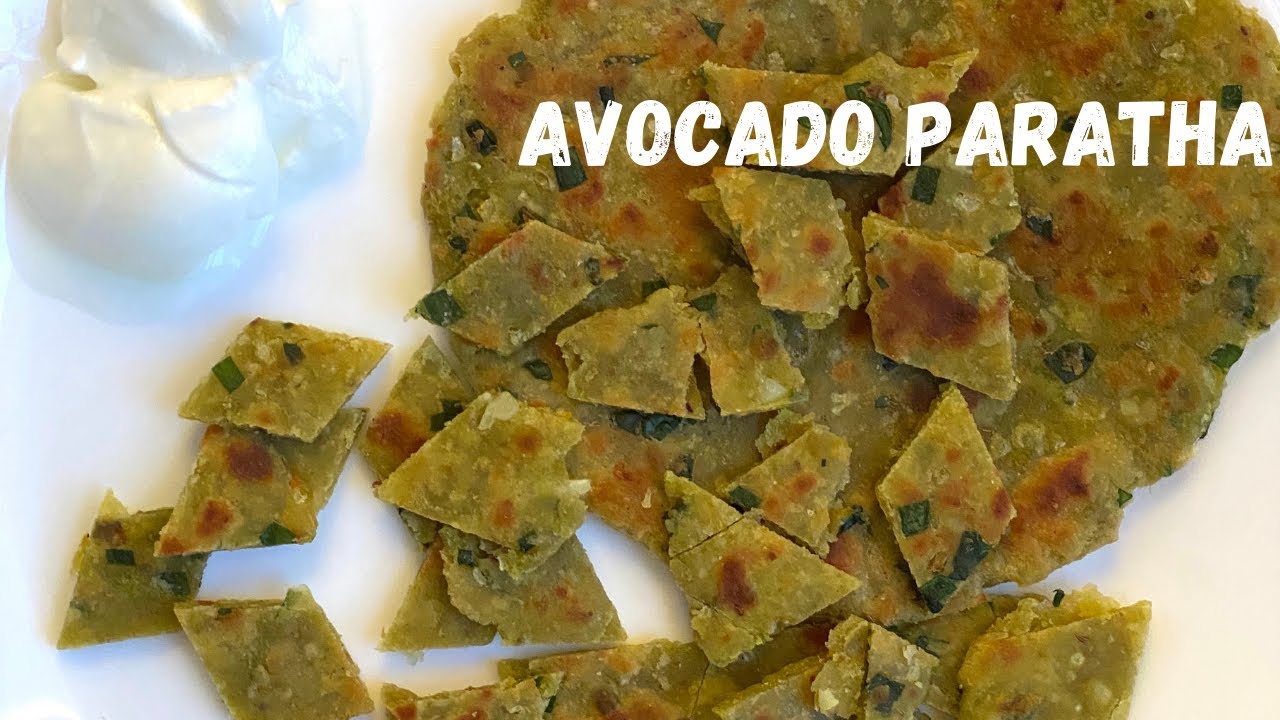 Healthy Green Paratha for kids || Avocado Paratha || Avocado Recipes