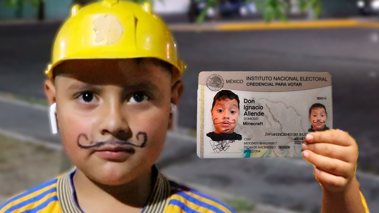 Niño de 8 años Intentando Comprar Cerveza con INE de Papel