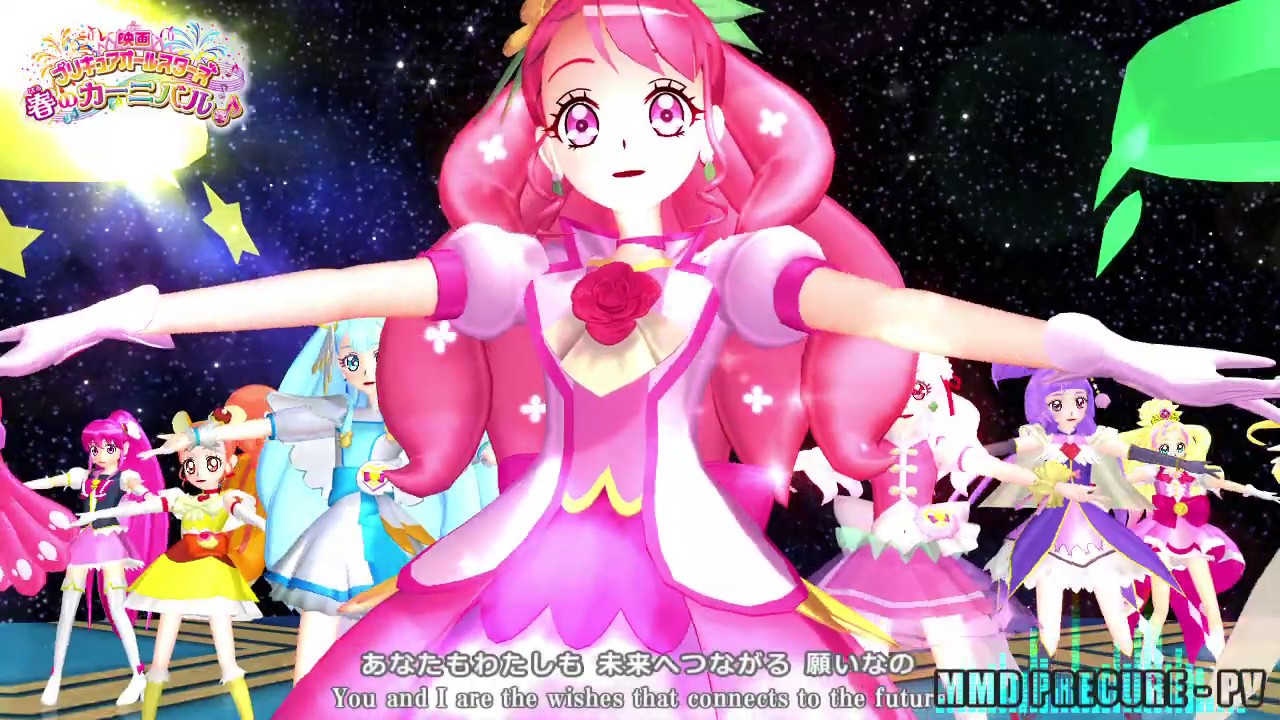 【MMDプリキュア】7世代30人！『君の知らない。もうひとつの舞台！』 MMD PRECURE Another stage you don't know （春のカーニバルダンス イマココカラ）
