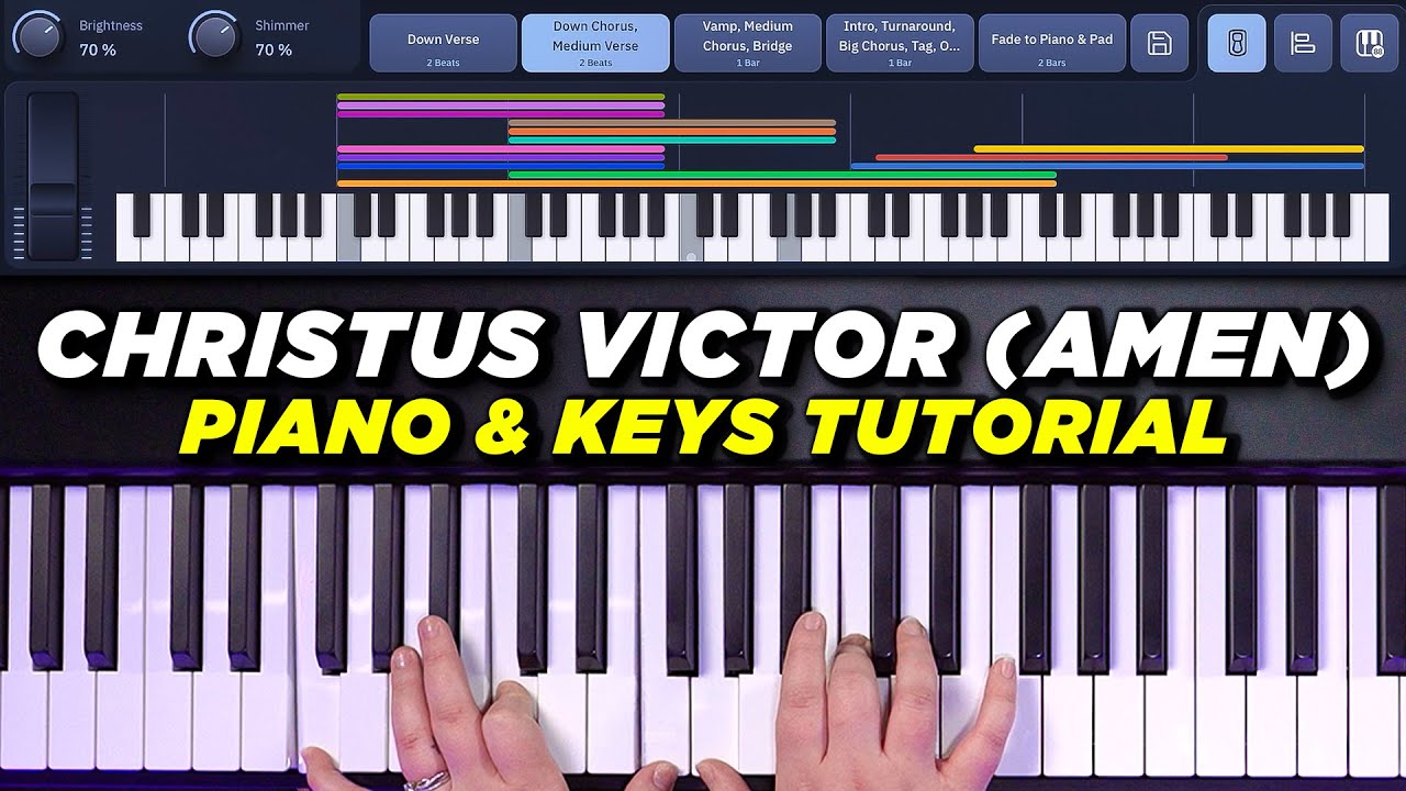 Christus Victor (Amen) — Учебное пособие по игре на фортепиано Keith and Kristyn Getty — Патч Sun...