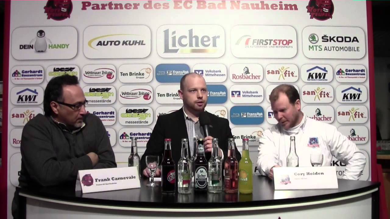30.03.2013 - EC Bad Nauheim vs. VER Selb - Pressekonferenz