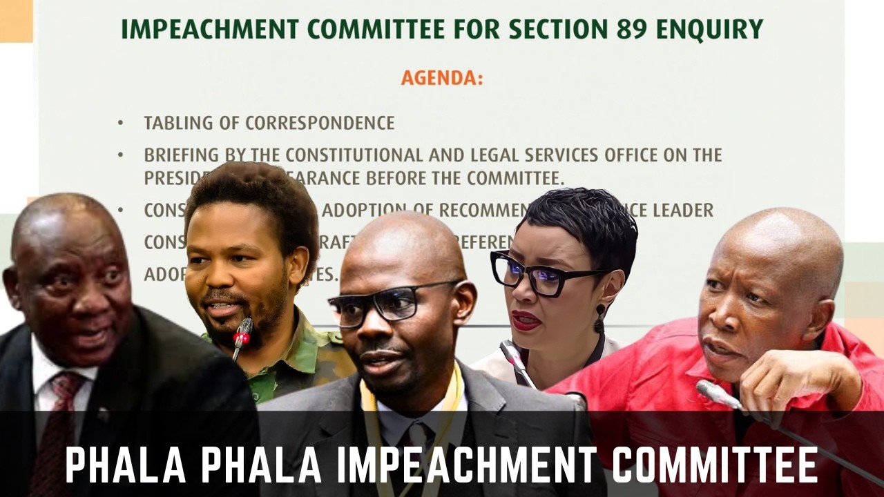 Phala Phala impeachment committee for the Section 89 Enquiry
