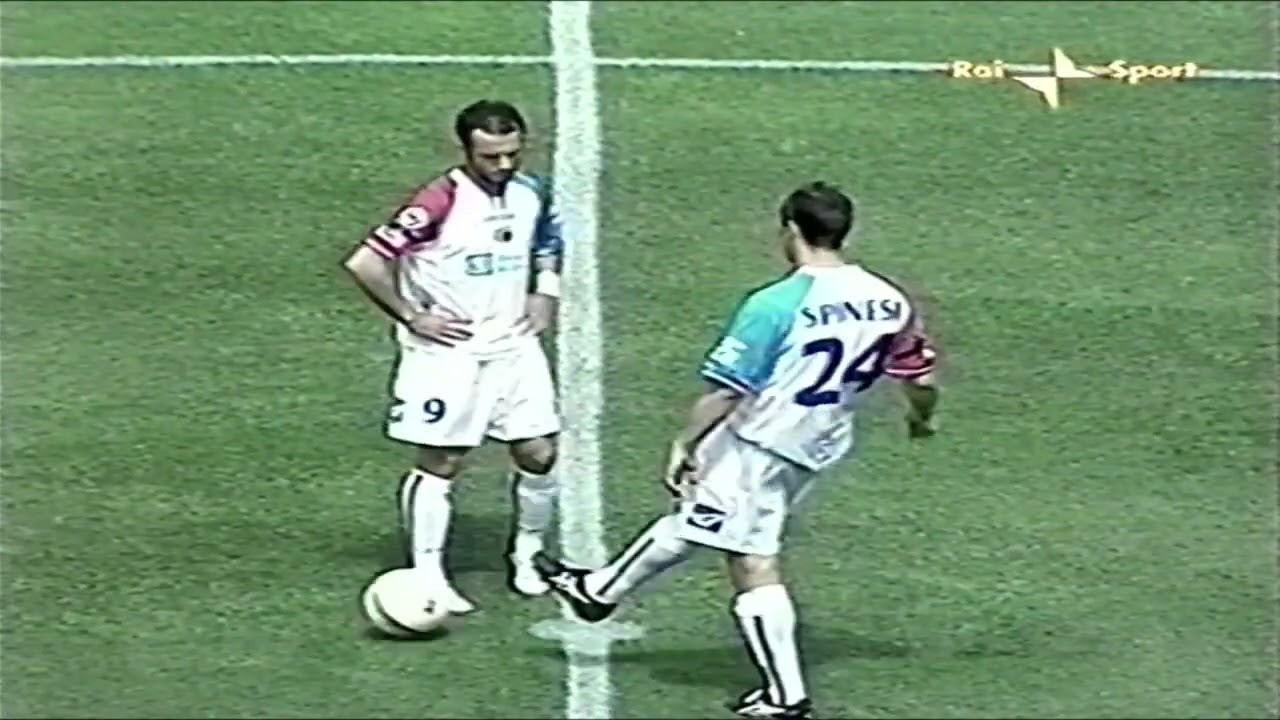 Catanzaro-Catania 1-3 (giocata a Lecce) serie B 2005-06 con gol di Caserta  - 90° Minuto