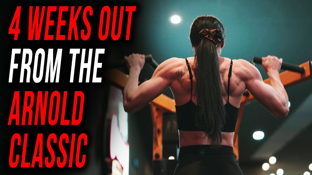 [4 Weeks Out] My TOUGHEST Arnold Classic Prep yet? | Aimee Delgado