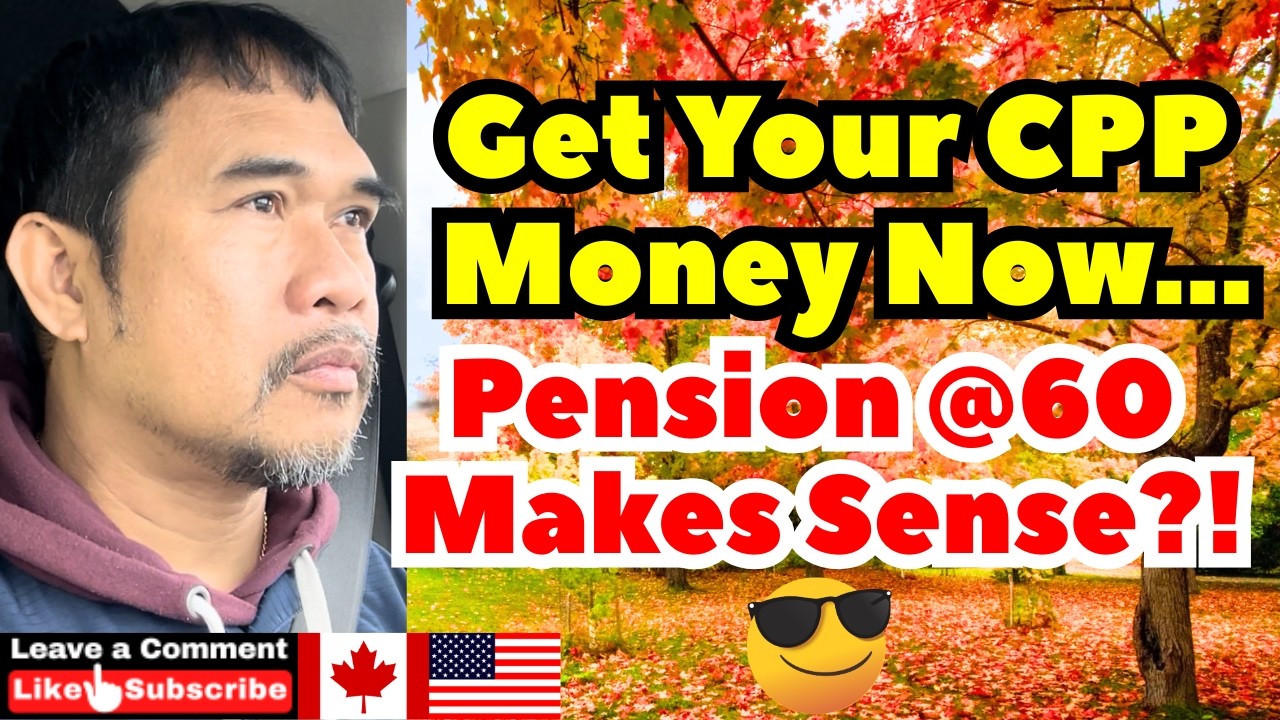 🔥Take Your Money ASAP! Why I Take CPP at 60 & NOT at 65? Buhay Canada US Retirement OFW Philippines