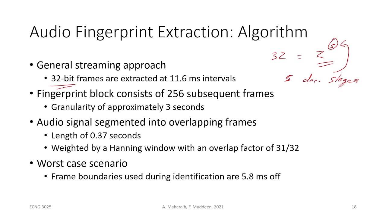 DSP Lecture 23 - Audio Fingerprinting