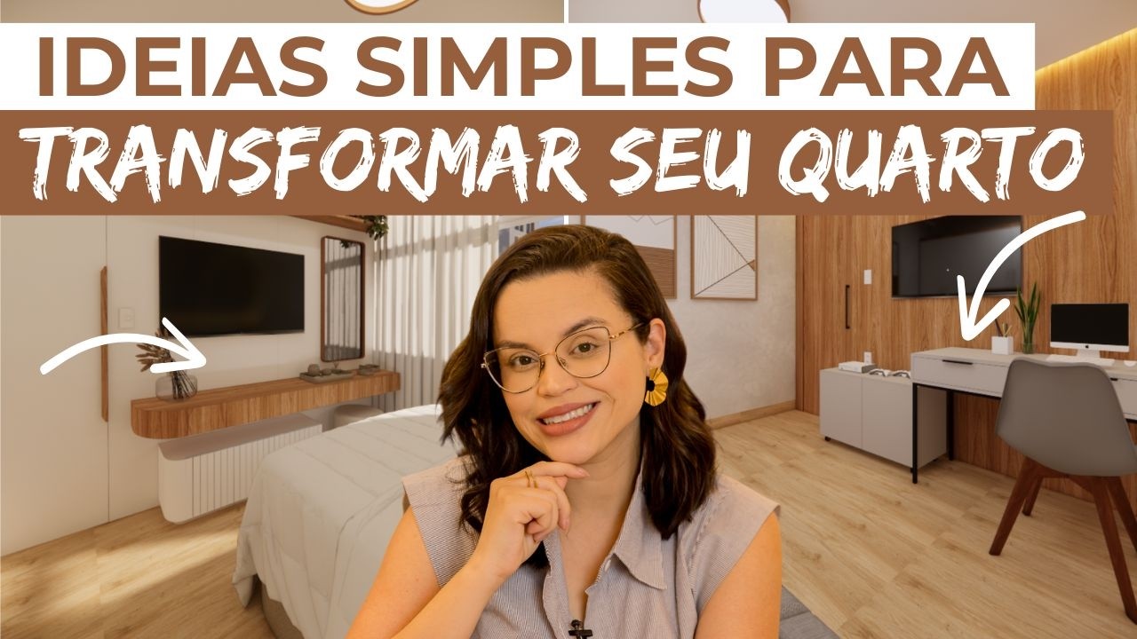 O que faltava nestes quartos? Veja como a DECORAÇÃO SIMPLES transformou tudo