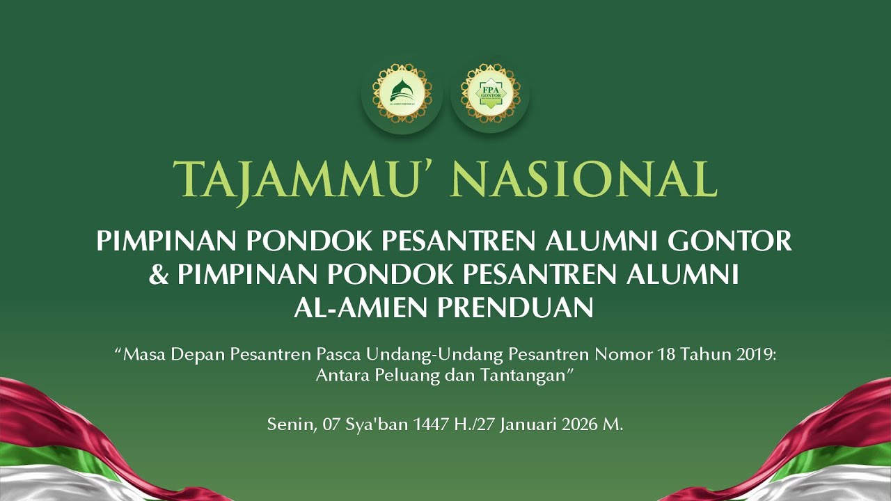 [LIVE] TAJAMMU' NASIONAL