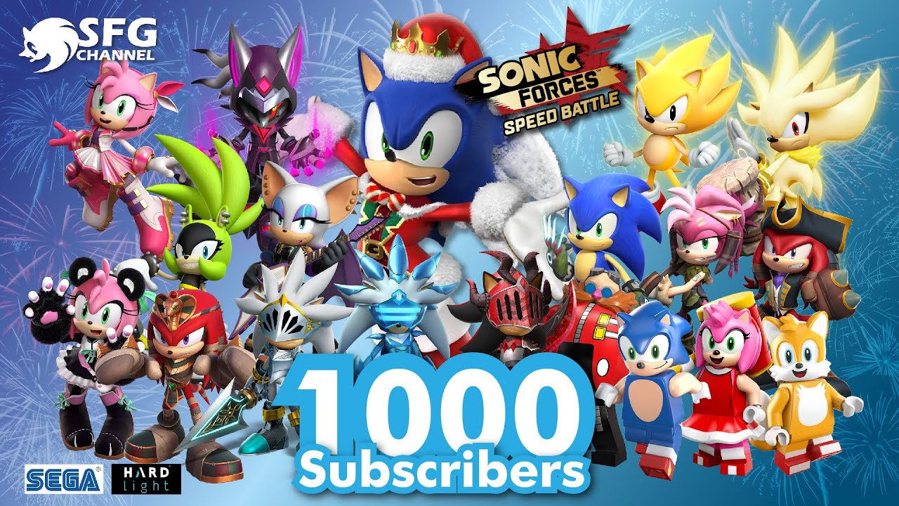 Sonic Forces Speed Battle All Characters in 2023
