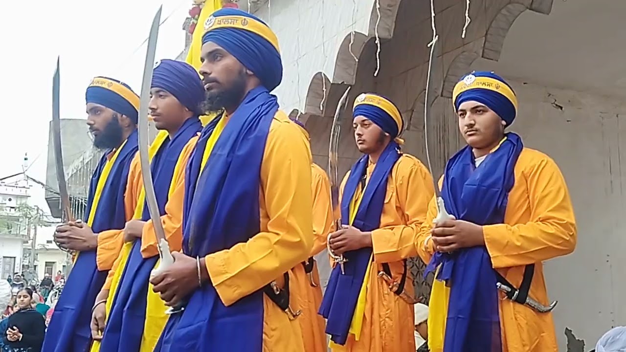 ਧੰਨ ਧੰਨ ਸ਼੍ਰੀ ਗੁਰੂ ਗੋਬਿੰਦ ਸਿੰਘ ਜੀ ਸਾਹਿਬ ਸਰਬੰਸਦਾਨੀ ਜੀ ਦੇ ਪ੍ਰਕਾਸ਼ ਪੁਰਬ ਨੂੰ ਸਮਰਪਿਤ ਨਗਰ ਕੀਰਤਨ ਪਿੰਡ ਅਵਾਂਖ