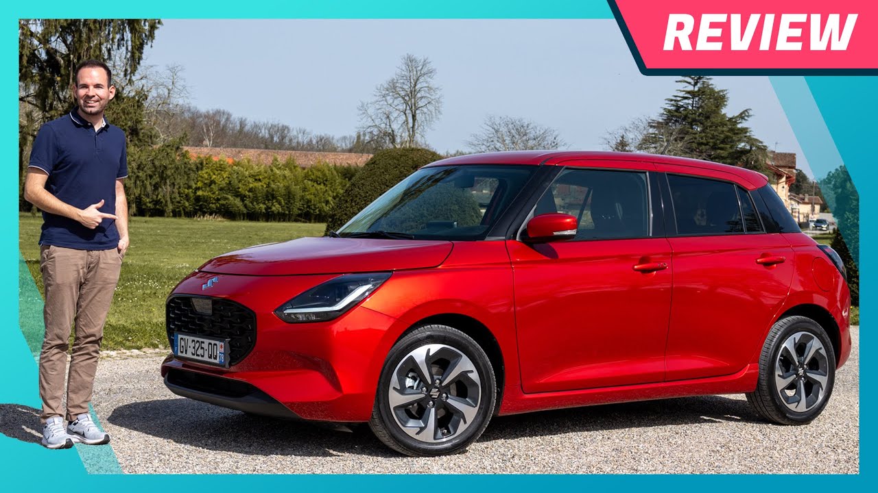 Suzuki Swift 2024 im Test: Reicht der 3-Zylinder? Verbrauch, 0-100 km/h & neue Assistenten erklärt!