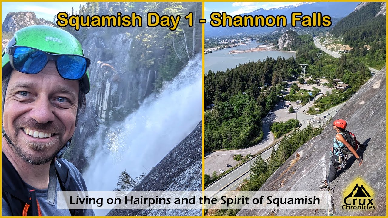 Multi-Pitch Trad in Squamish - Spirit of Squamish(5.8) and Hairpin(10a)