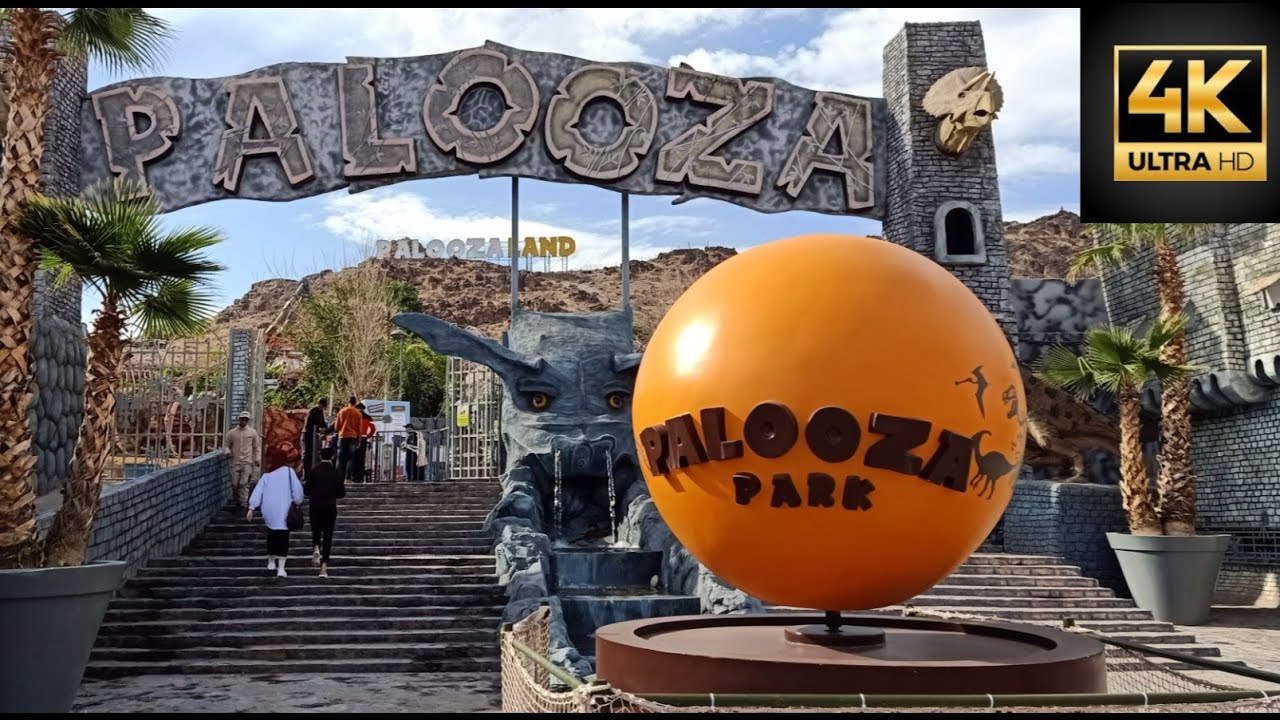 vlog au parc de jeu palooza Land à Marrakech