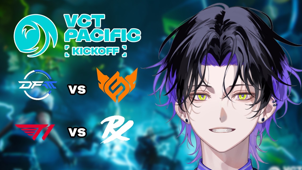 【Valorant】DFMいけ！！！！！！VCT Pacific 2026 : KICKOFF - Day 10  DFM vs FS,  T1 vs PRX【麻倉シノ / ネオポルテ】