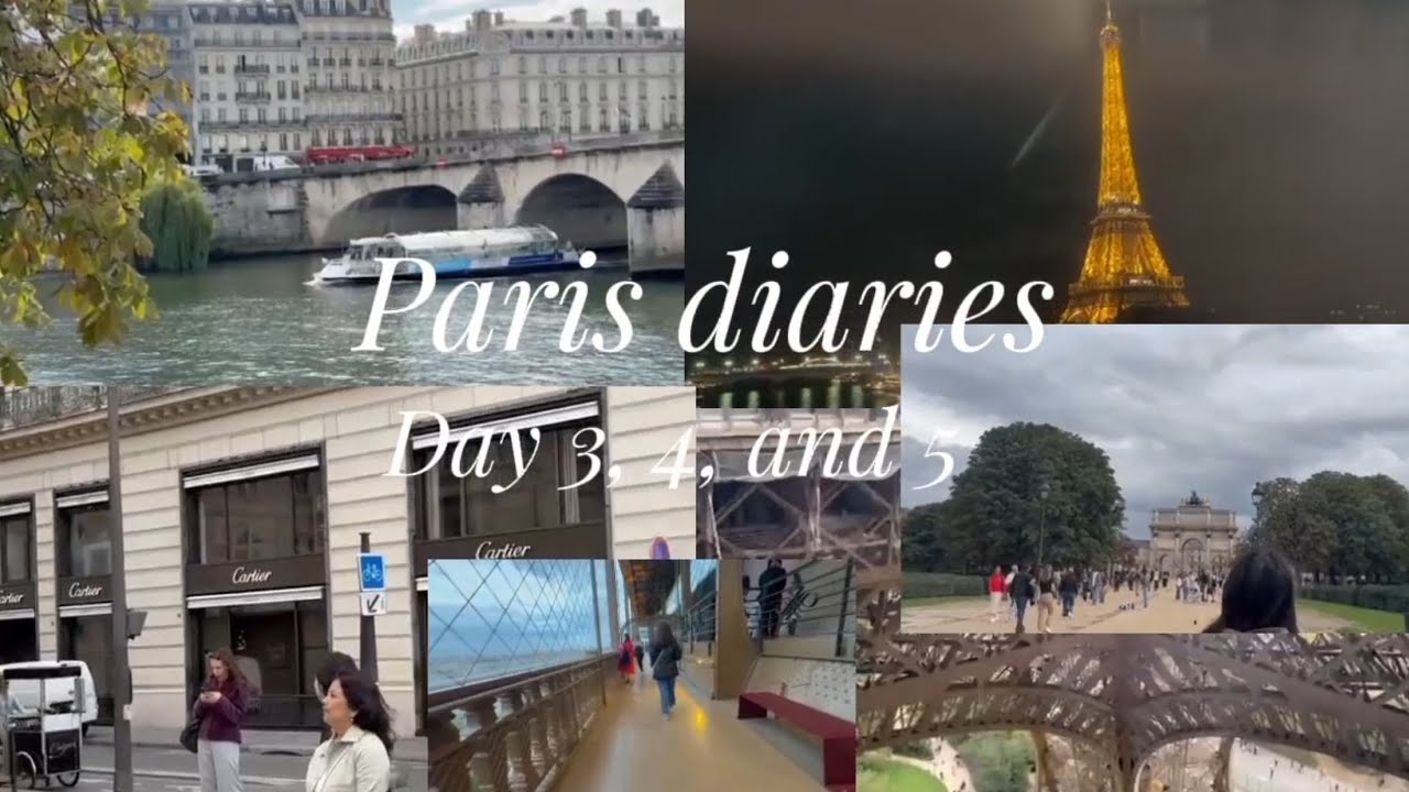 Paris diaries 2025(days 3, 4 and 5)🎀✈️