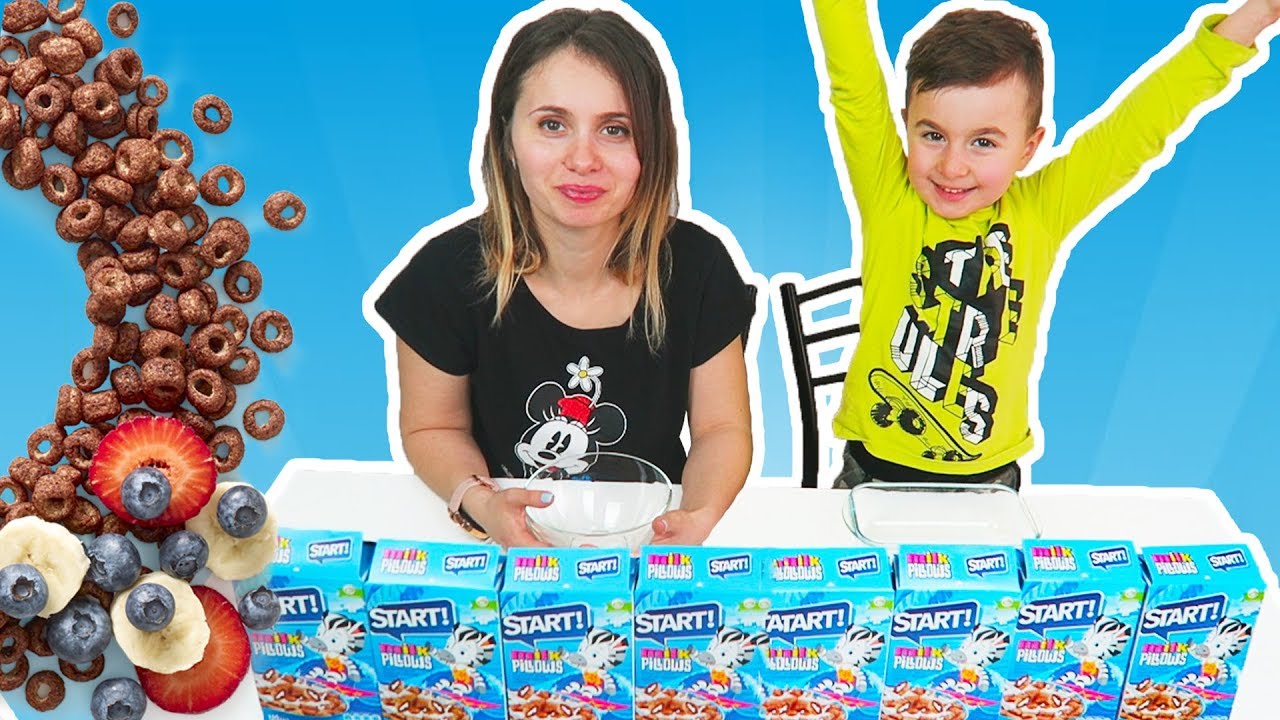 NU Alege CEREALE Slime Challenge | Se Va face Slime?