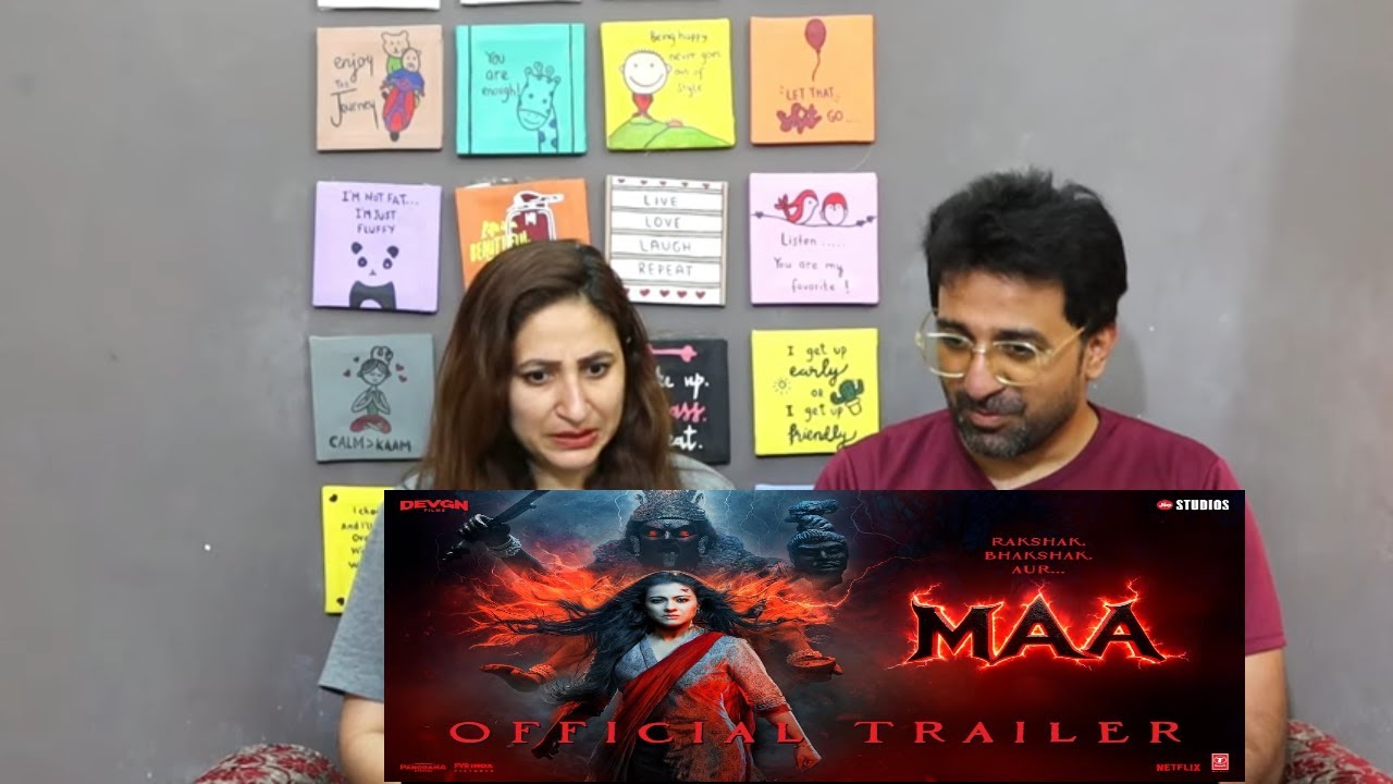 Pakistani Reacts to MAA - OFFICIAL TRAILER | Kajol, Ronit, Indraneil, Kherin, Jitin | Vishal Furia |