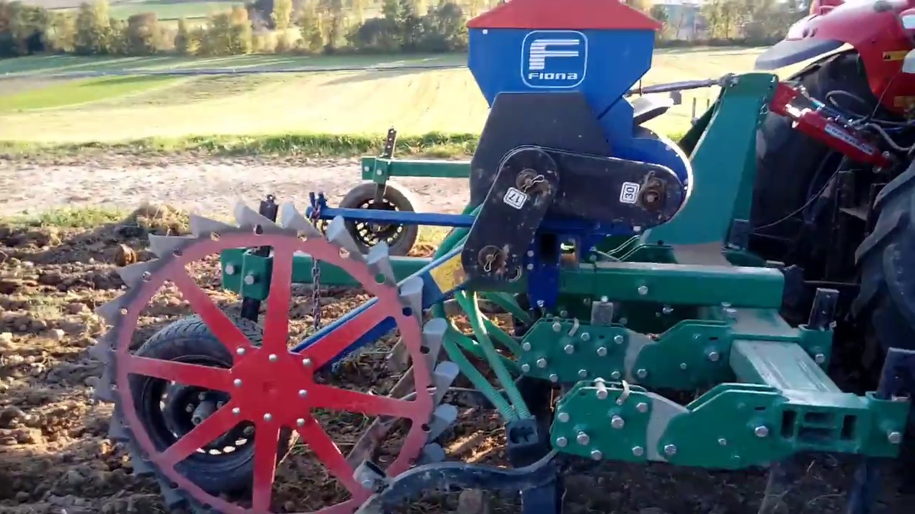 BIO-FarmVLOG#40 20171014 Triticaleanbau Sämaschine optimiert Dammkultur Turiel