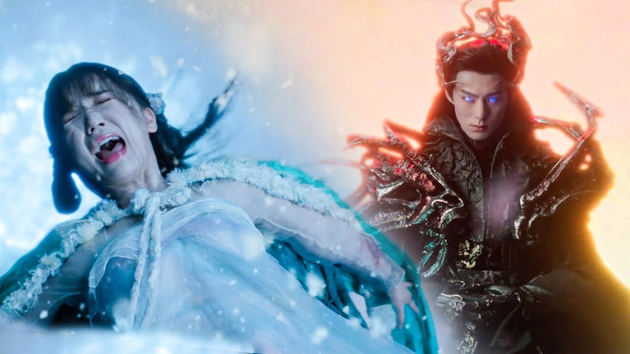 反派要殺灰姑娘，霸道魔王從天而降強勢護妻，一根手指讓他們灰飛煙滅！#虞書欣💖#王鶴棣 #蒼蘭決