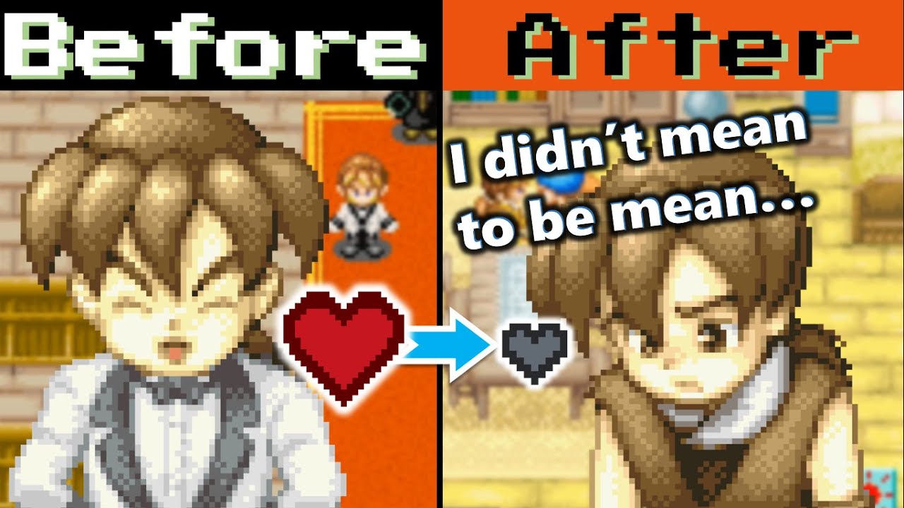 Cliff Unhappy Marriage | Harvest Moon: More Friends Of Mineral Town