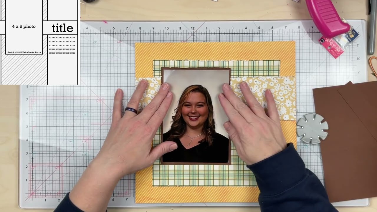 Scrapbook Process: Beautiful Chloe // Follow a Sketch February 2026 // #fasfeb26