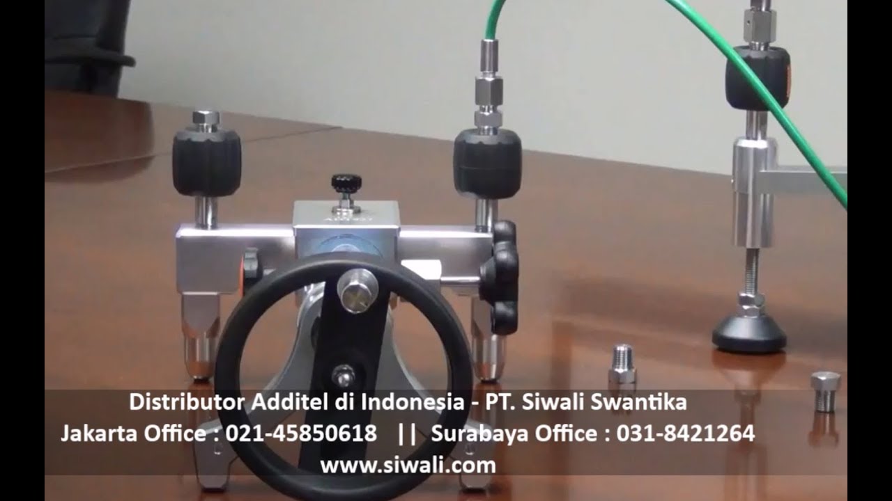 Additel Demo Video : ADT927 Hydraulic Pressure Test Pump