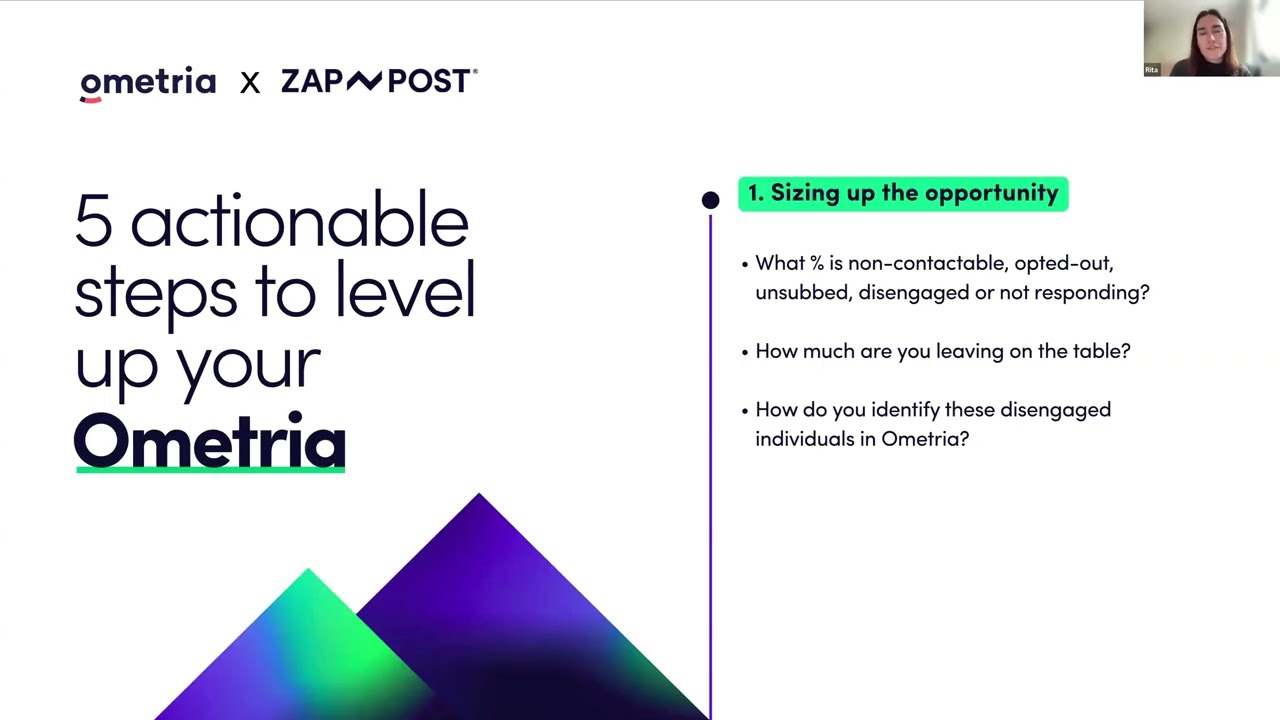 Sizing up the opportunities in Ometria for ZAP~POST Direct Mail