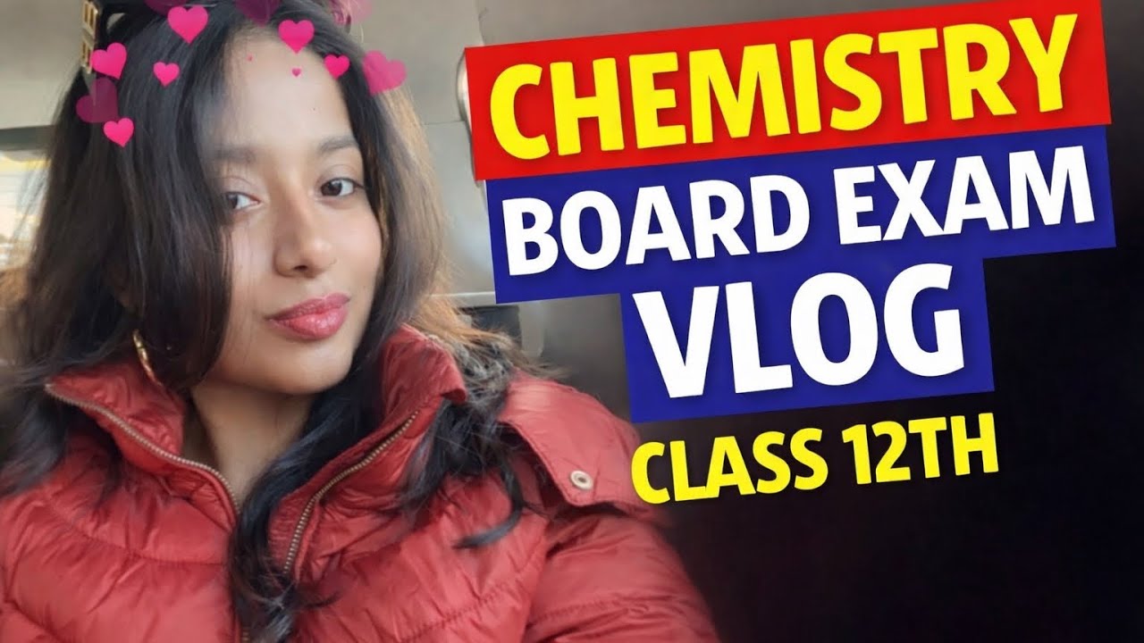 Chemistry exam ki preparation suru 🫩