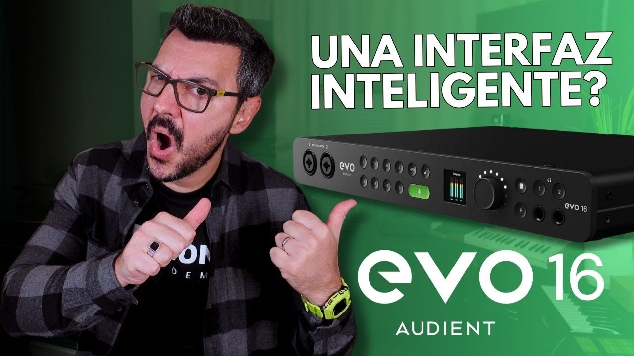 Imposible sonar mal con esta interfaz de audio, hace el Gain Staging por ti! | EVO16 de Audient