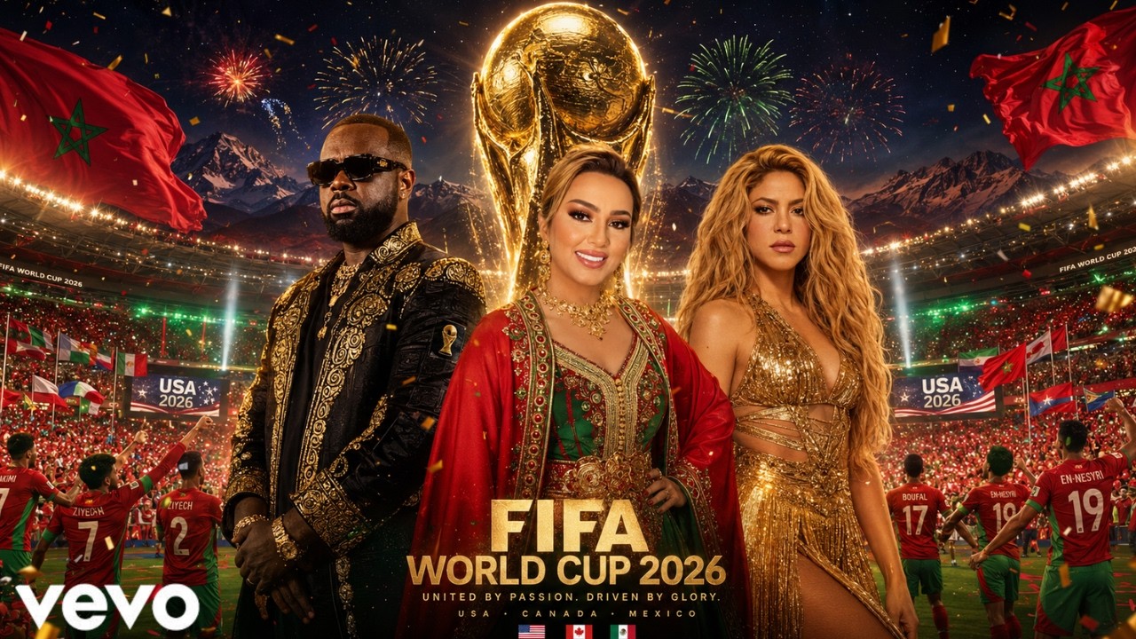 GIMS x Zina Daoudia x Shakira &ndash; Lions Of The Atlas . Siir Siir | FIFA World Cup 2026 Anthem